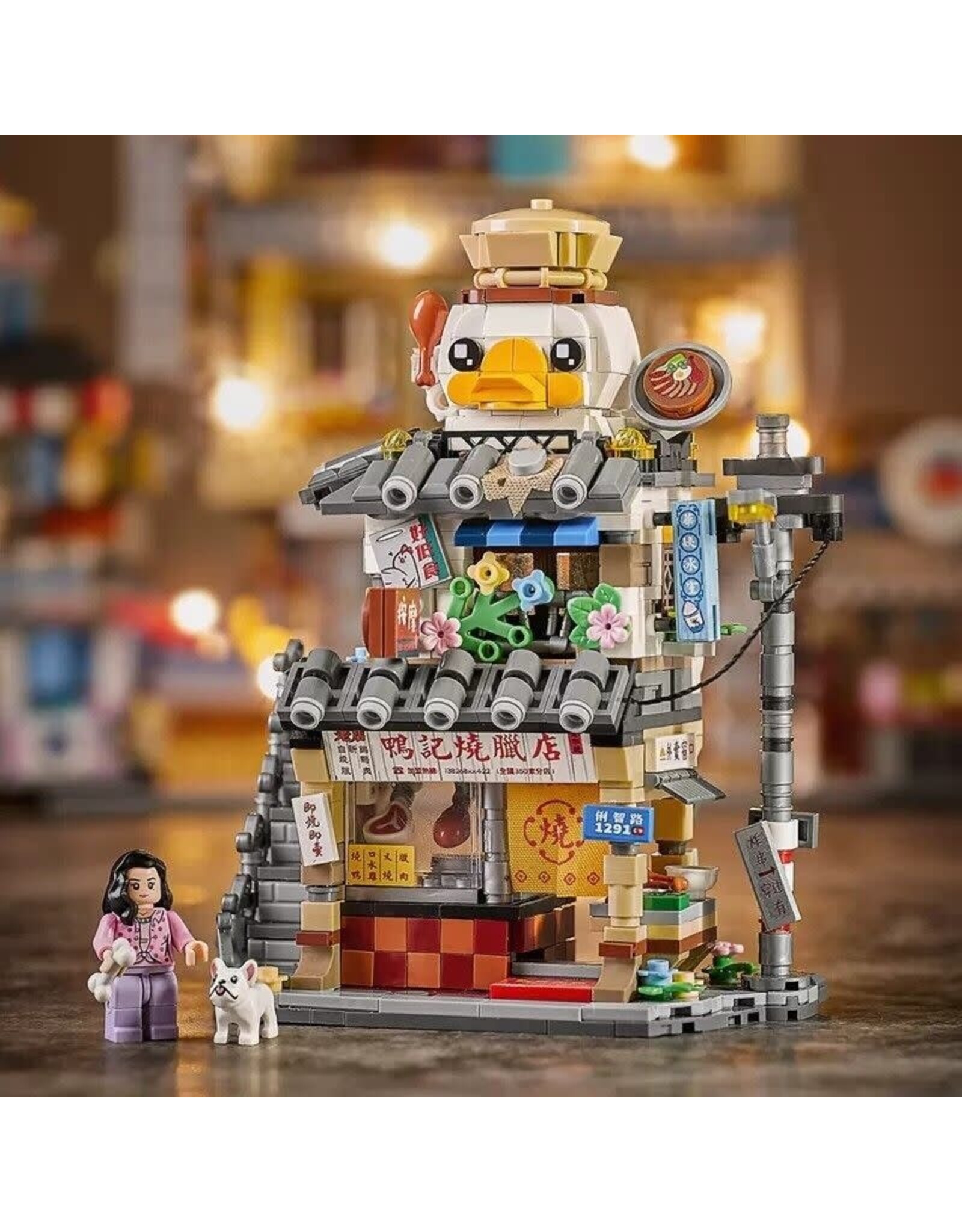 LOZ Duck's Roast Meat Shop Mini Block Set