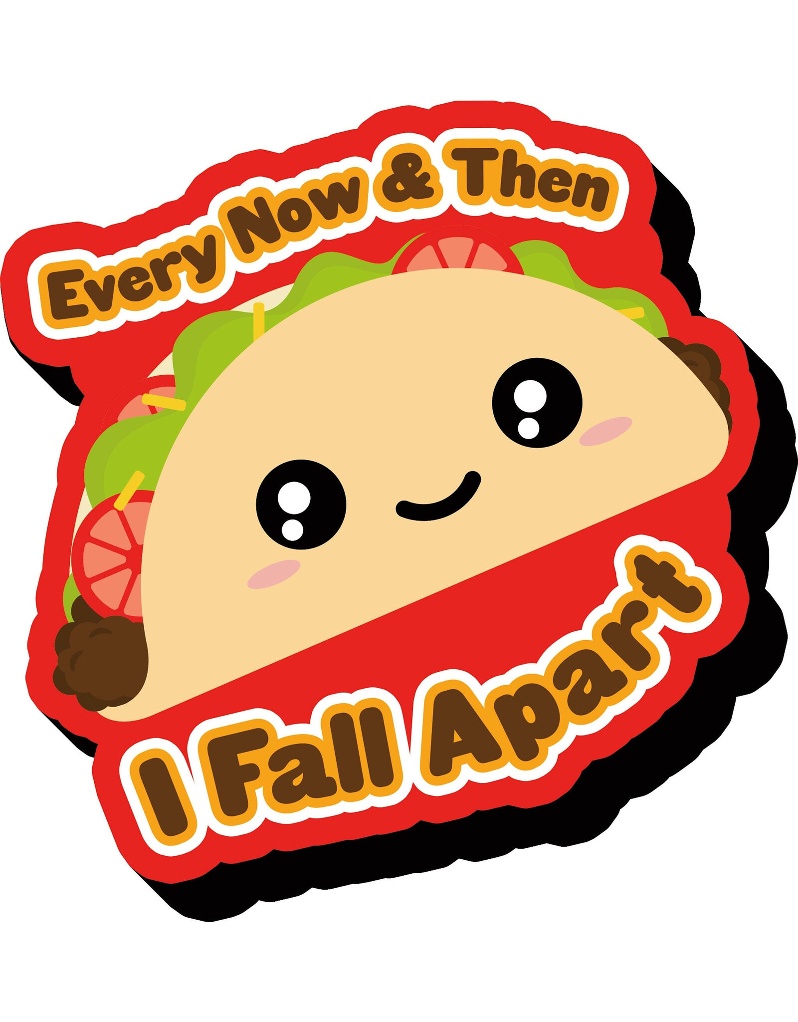 NMR Kawaii Taco Funky Chunky Magnet