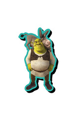 NMR Shrek & Donkey Funky Chunky Magnet
