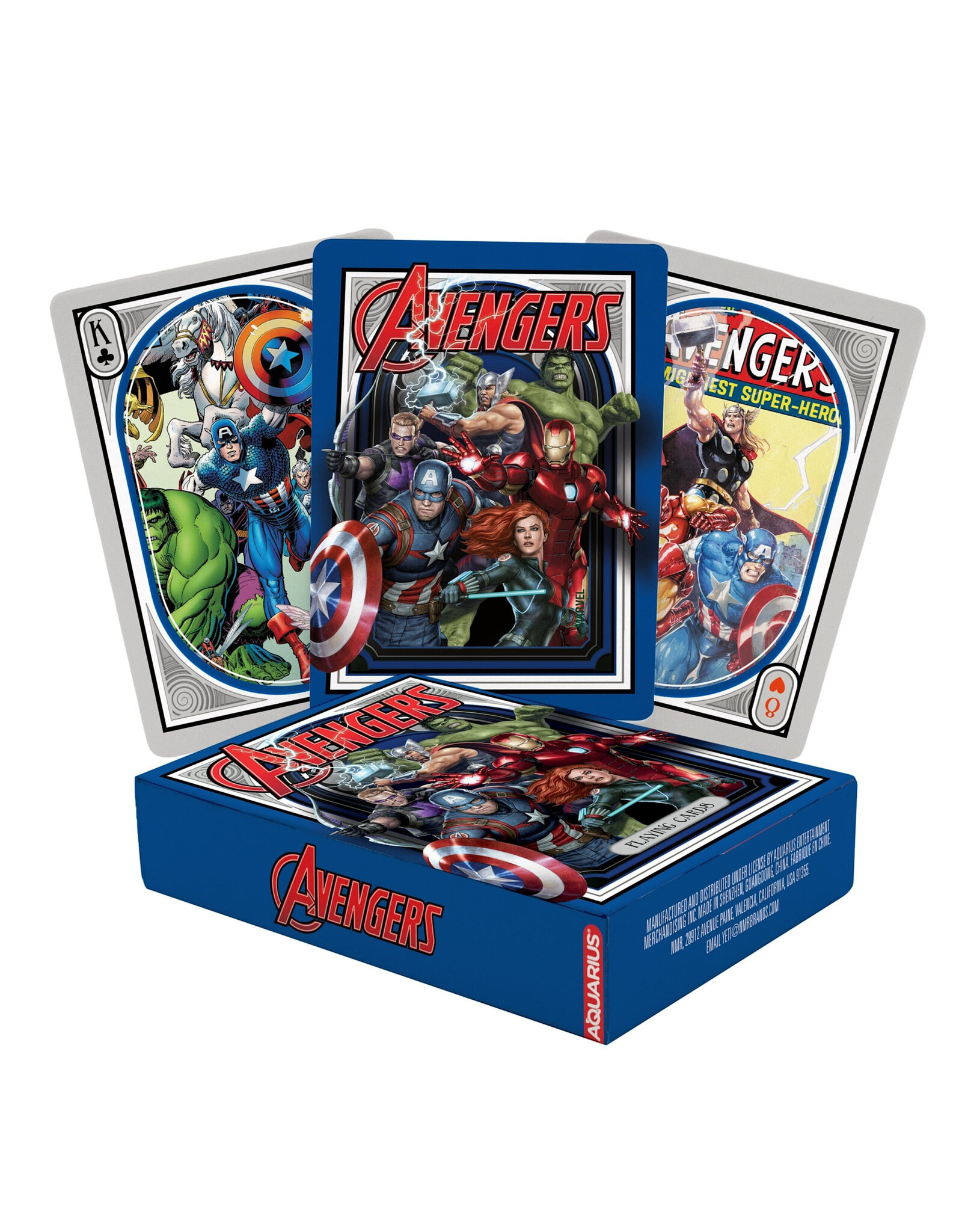 NMR Marvel Avengers Nouveau Playing Cards