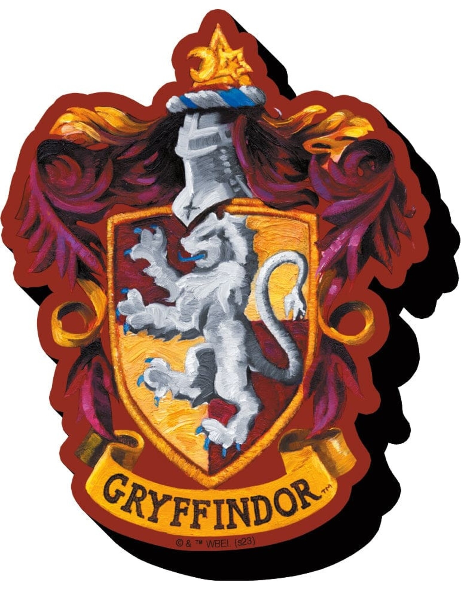 NMR Harry Potter Gryffindor Crest Funky Chunky Magnet