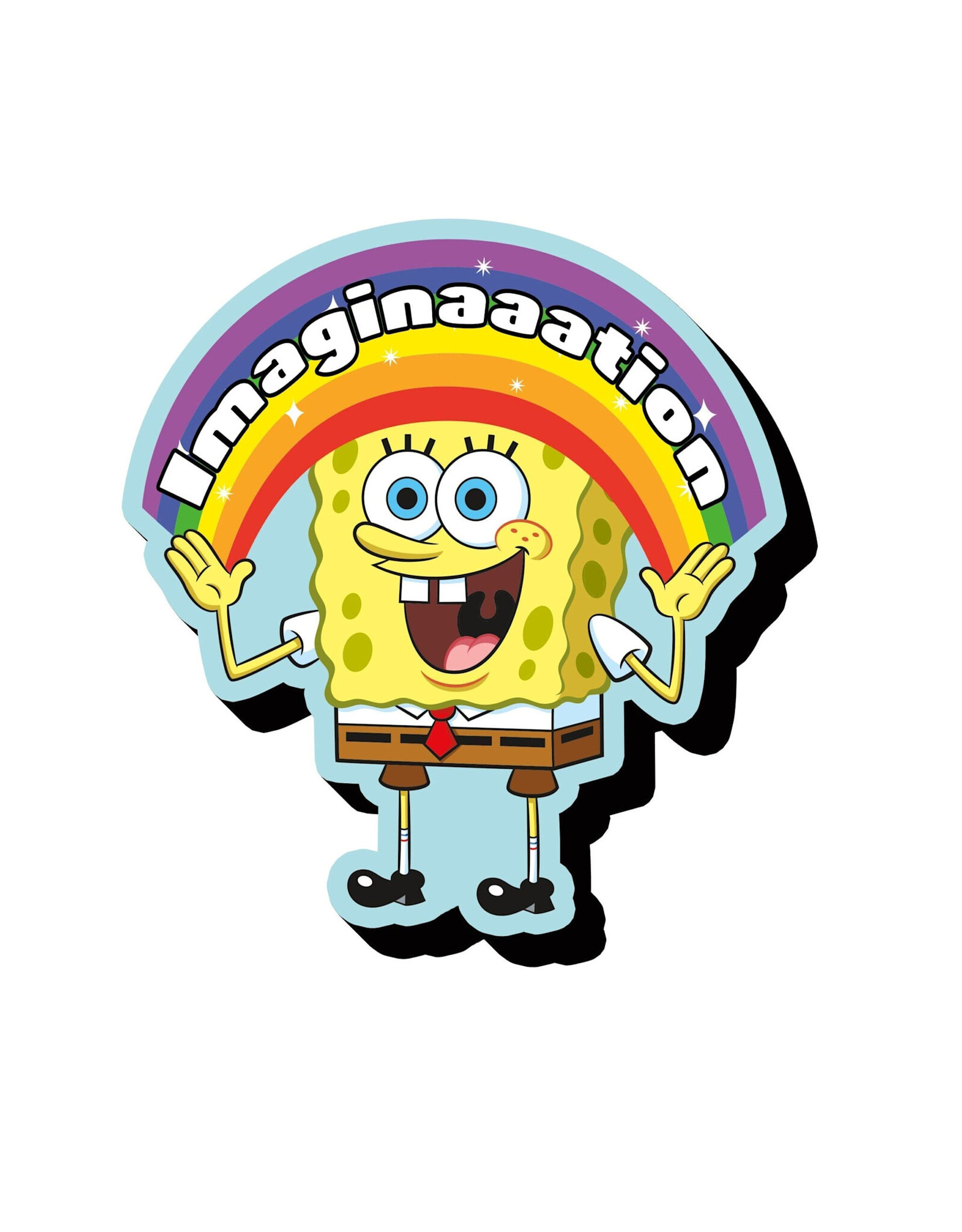 NMR SpongeBob SquarePants Imagination Funky Chunky Magnet