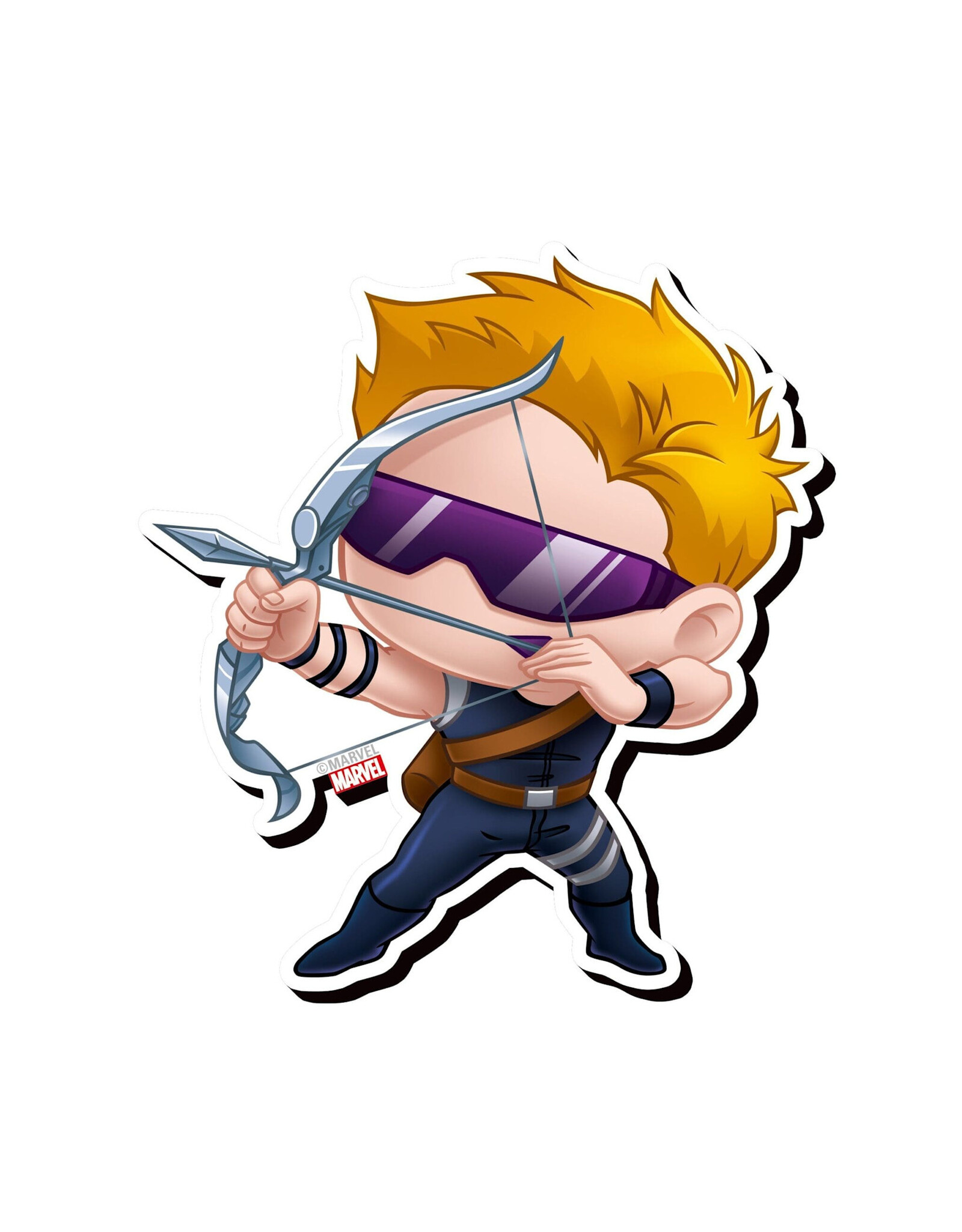 NMR Marvel Avengers Hawkeye Chibi Funky Chunky Magnet