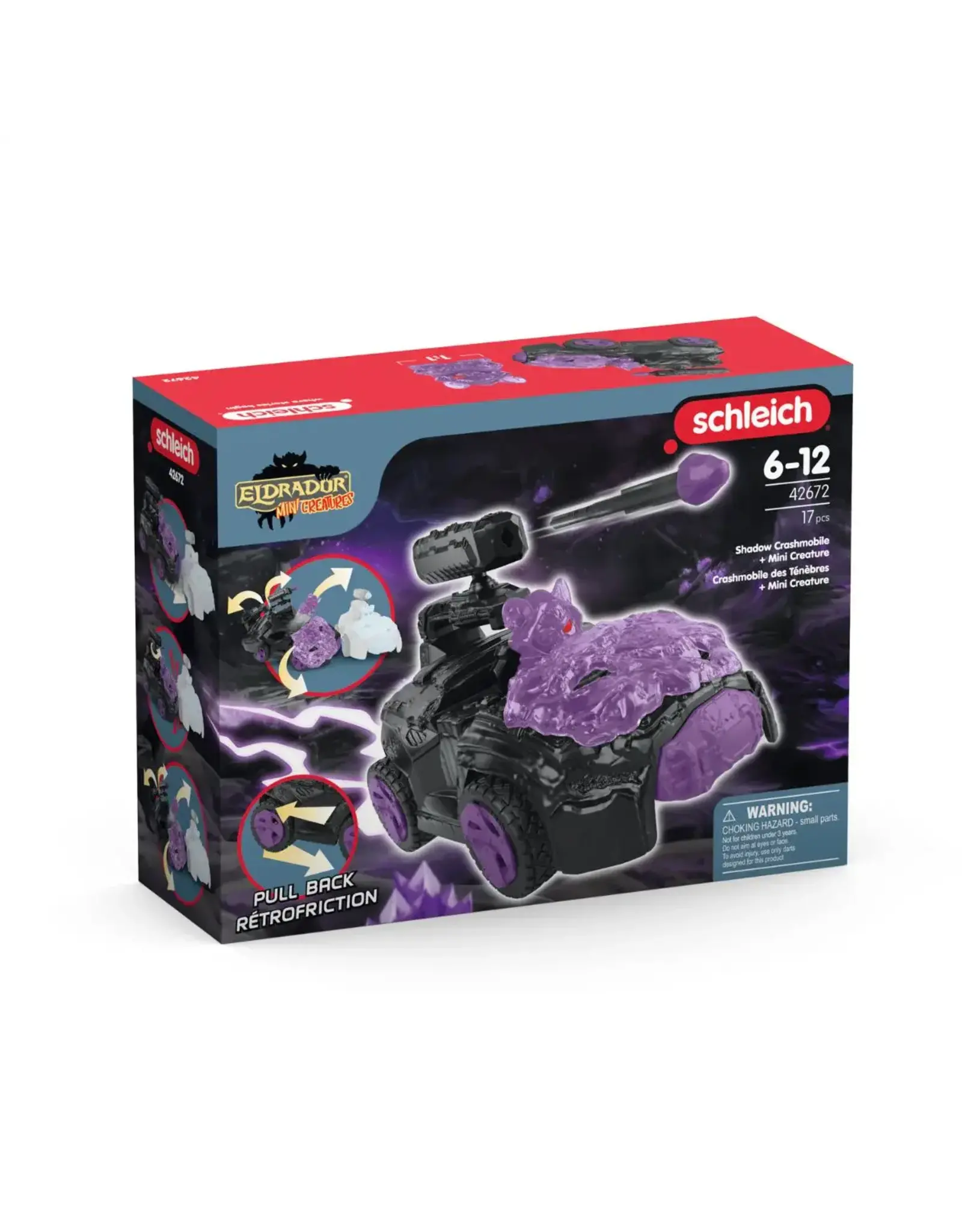 Schleich Shadow CrashMobile with Mini Creature
