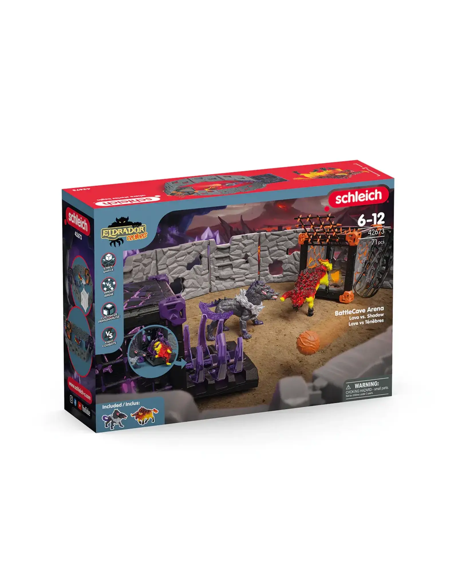 Schleich BattleCave Arena: Lava vs. Shadow