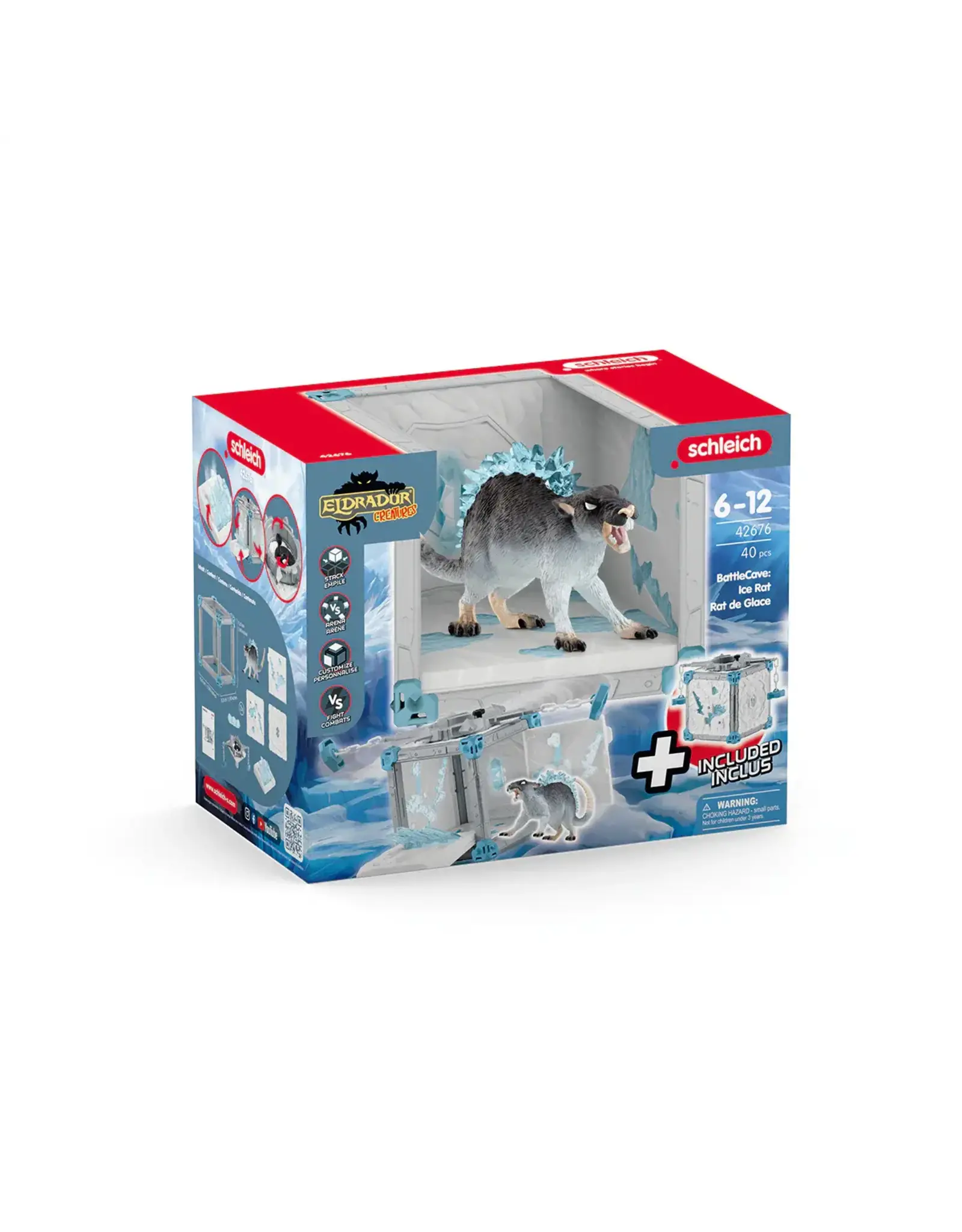 Schleich Eldrador Creatures - BattleCave Ice Rat
