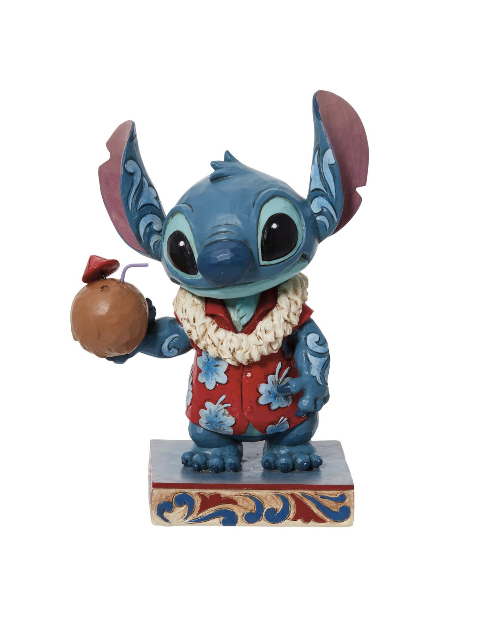 Jim Shore Stitch Hawaiian Shirt Figure "Tropical Delight"