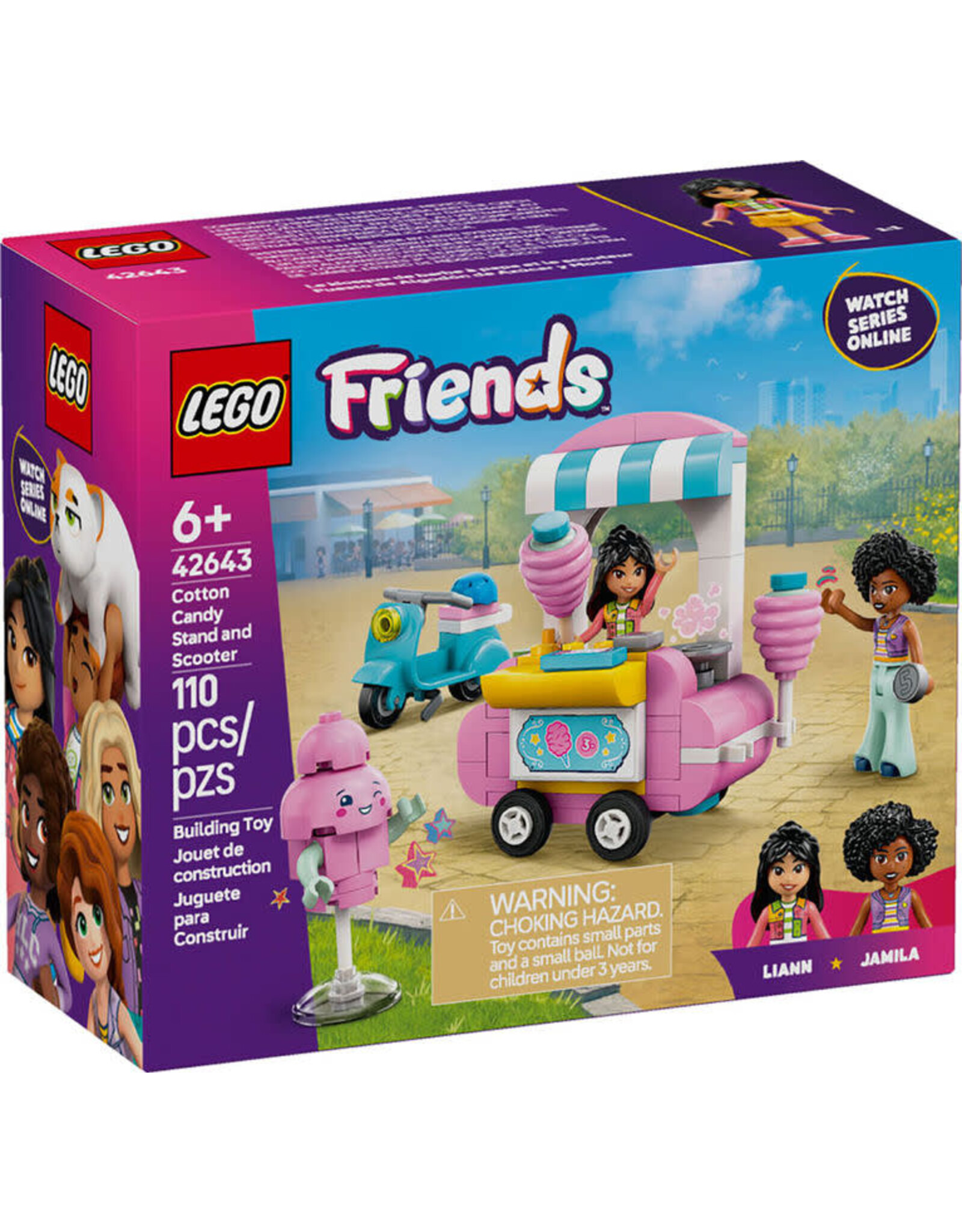 Lego Cotton Candy Stand and Scooter