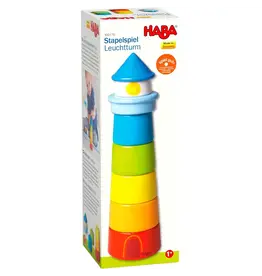 Haba Lighthouse Wooden Rainbow Stacker