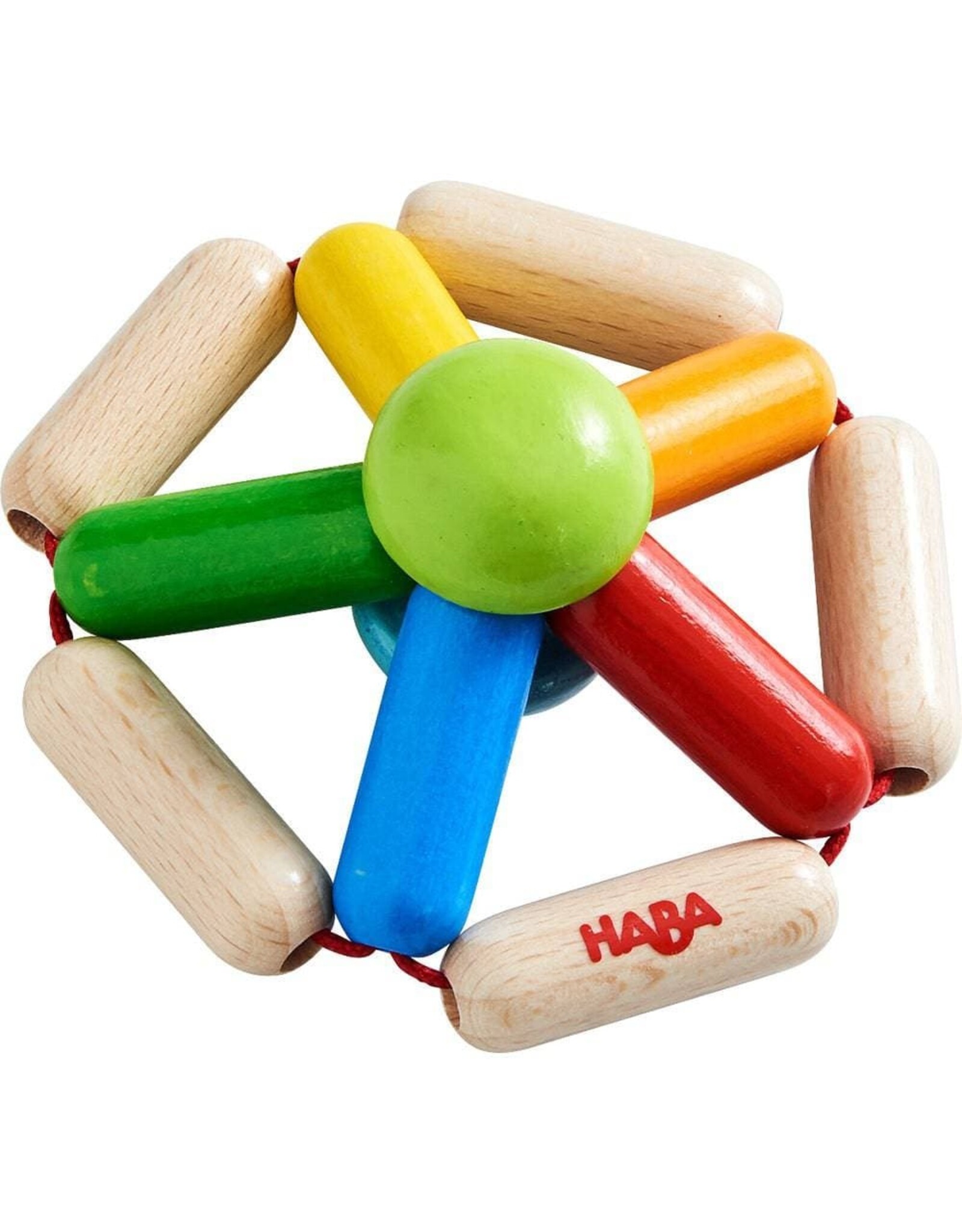 Haba Color Carousel Wooden Baby Rattle
