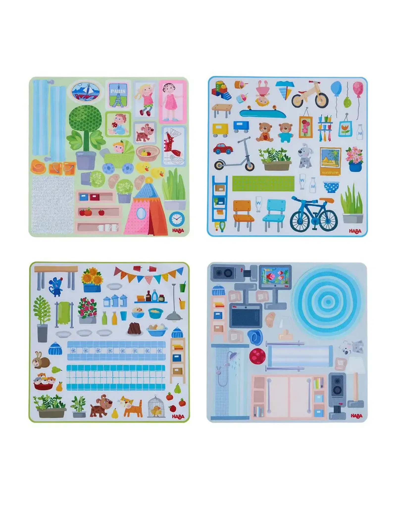 Haba Little Friends Town Villa Decorative Decals