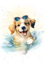 Dog Paddle Gift Enclosure