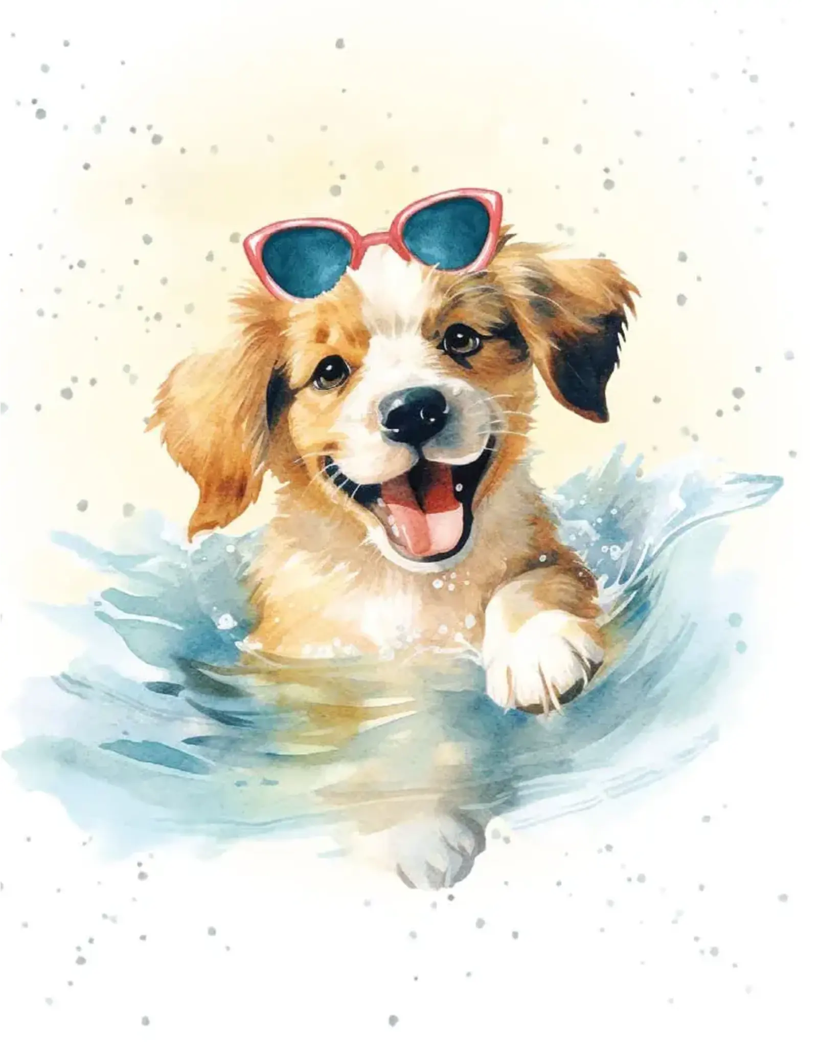 Dog Paddle Gift Enclosure