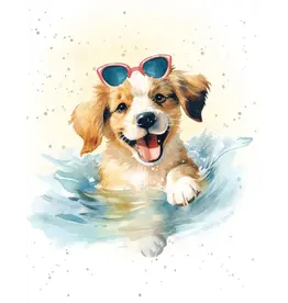 Dog Paddle Gift Enclosure