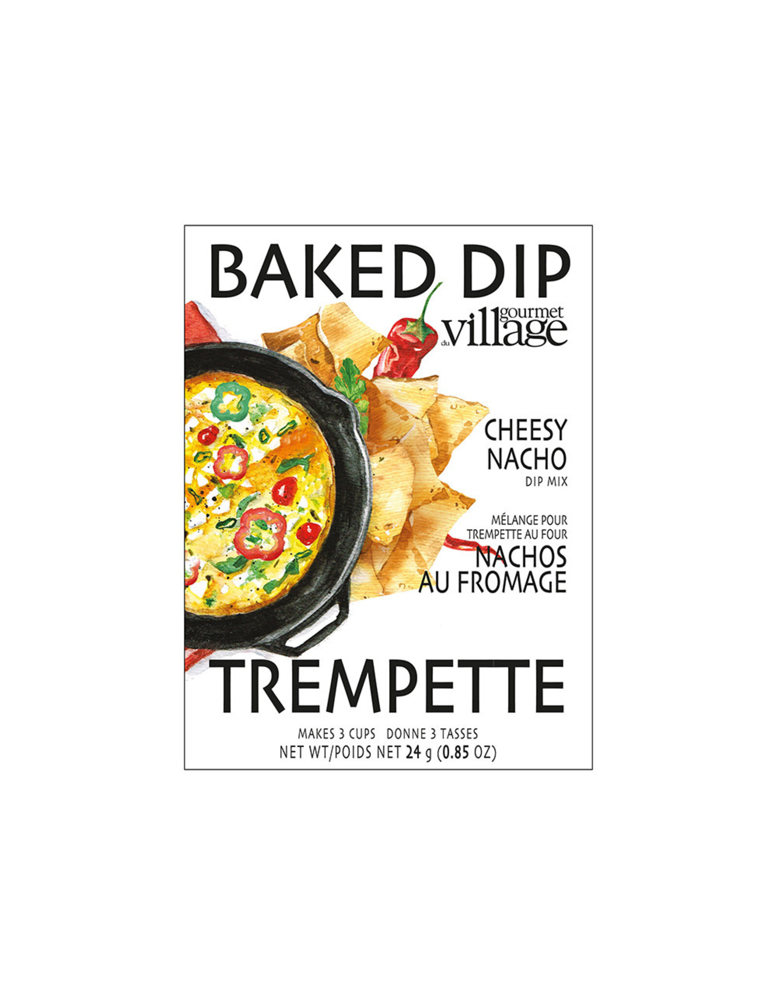 Gourmet Village Gourmet Village Cheesy Nacho Baked Dip Recipe Box