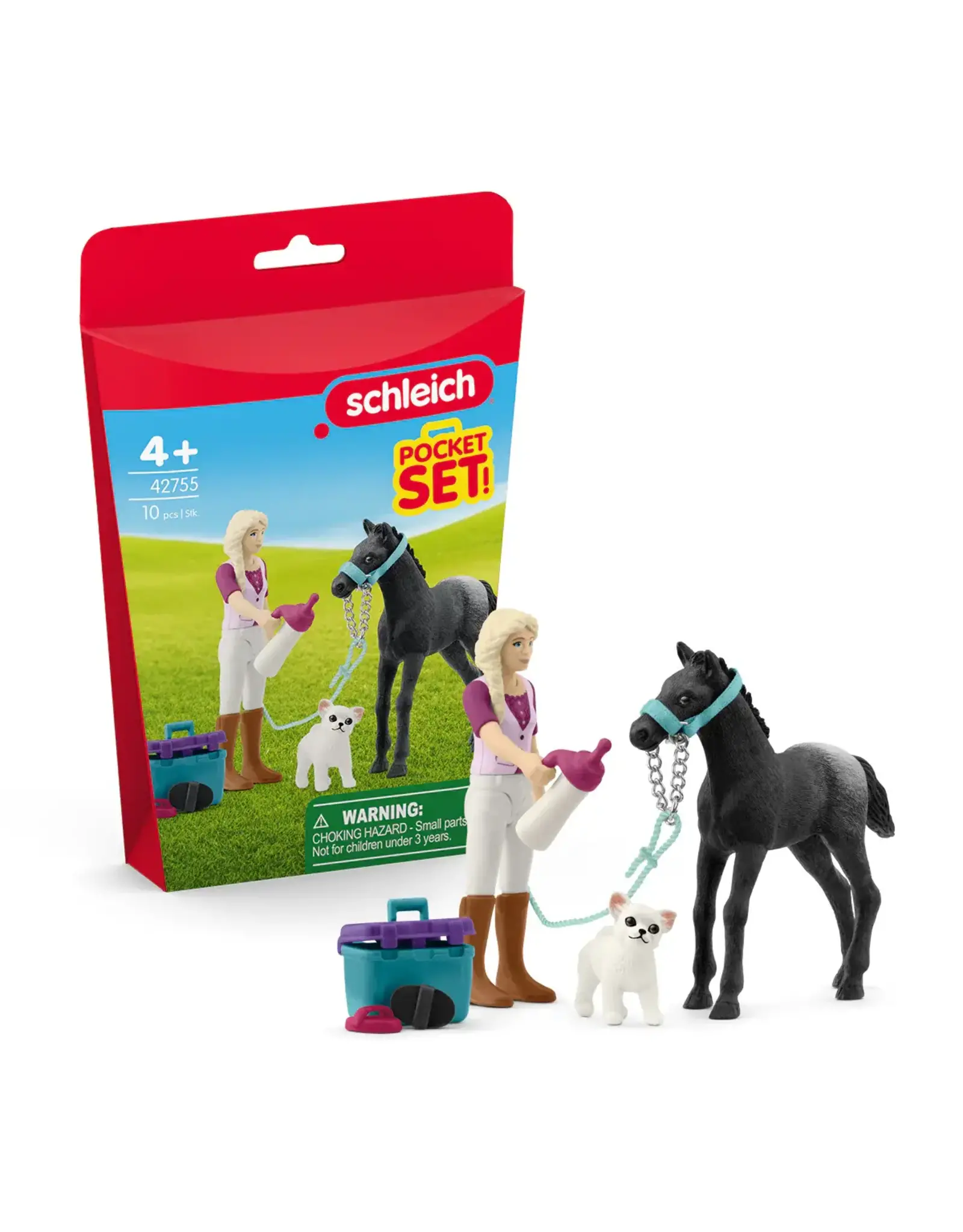 Schleich Careset Foal with Sofia