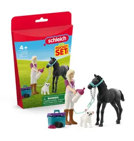 Schleich Careset Foal with Sofia