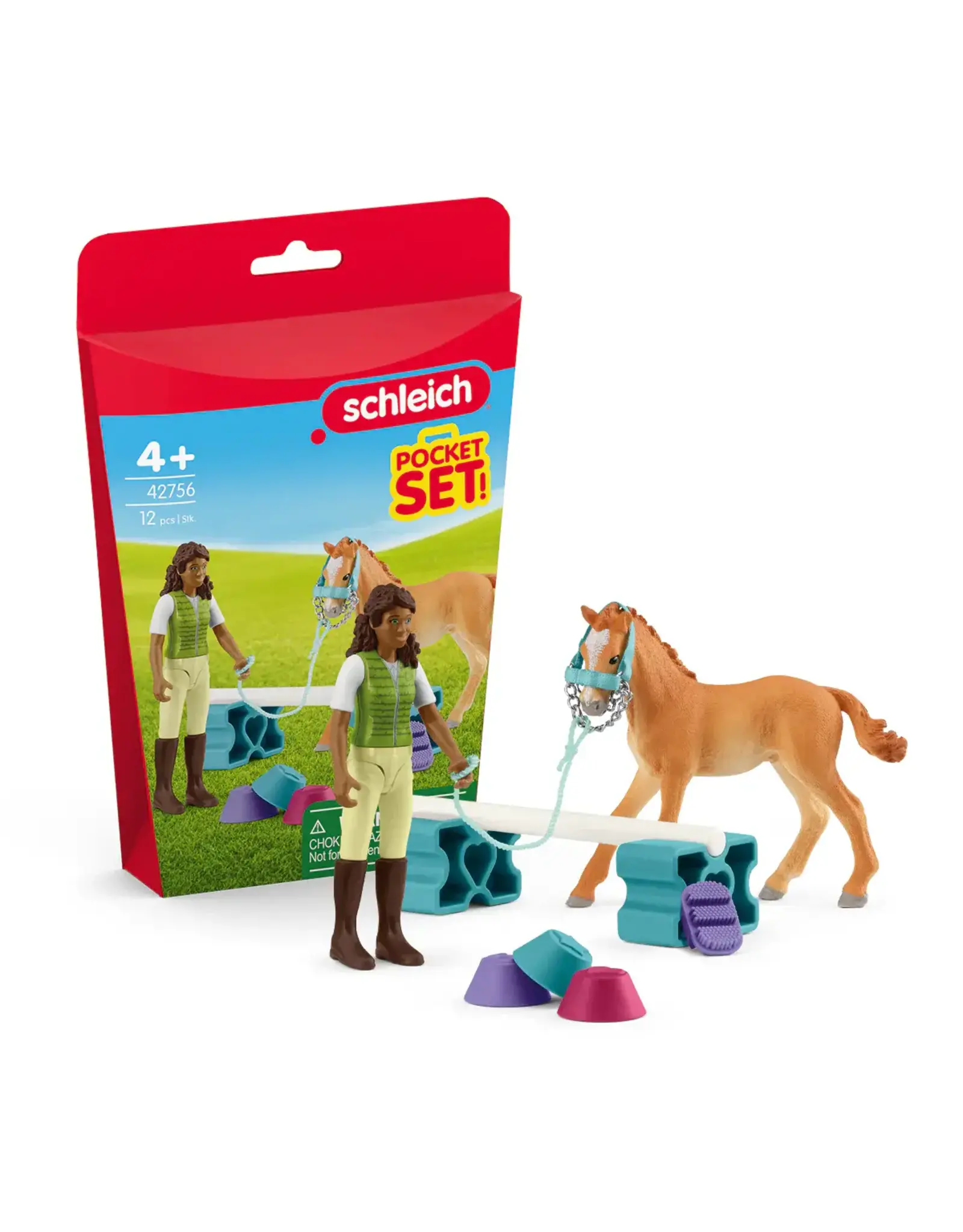 Schleich Training Set for Foal & Sarah