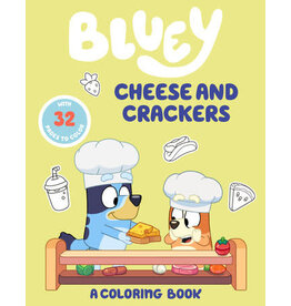 Bluey: Cheese and Crackers: A Coloring Book