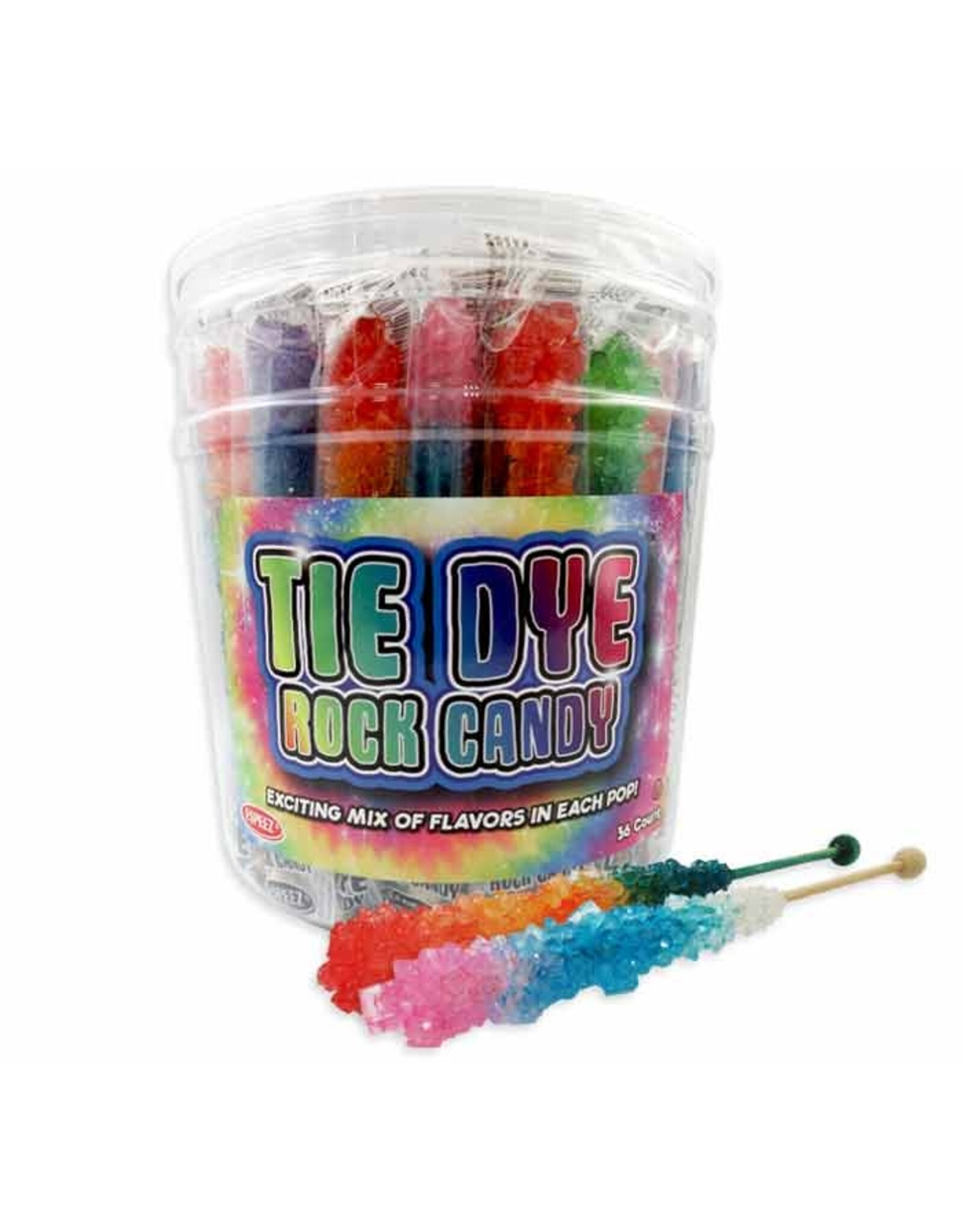 Rock Candy On A Stick - Tie Dye