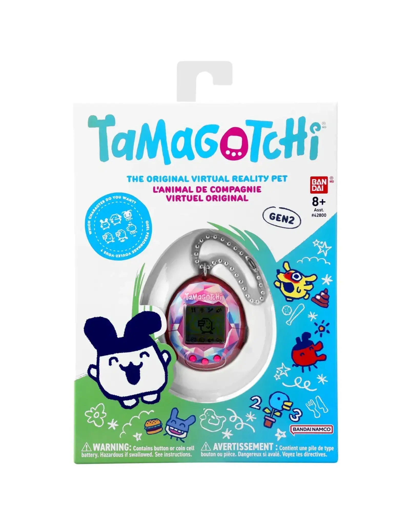 Tamagotchi Original Pink Treasure Jewel