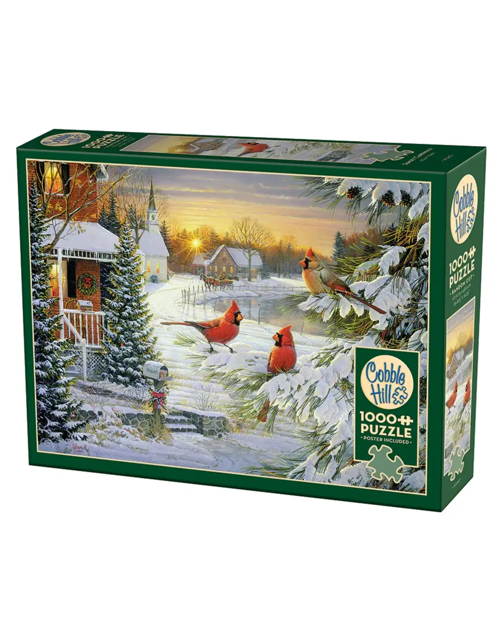Cobble Hill Sunset Cardinals 1000pc