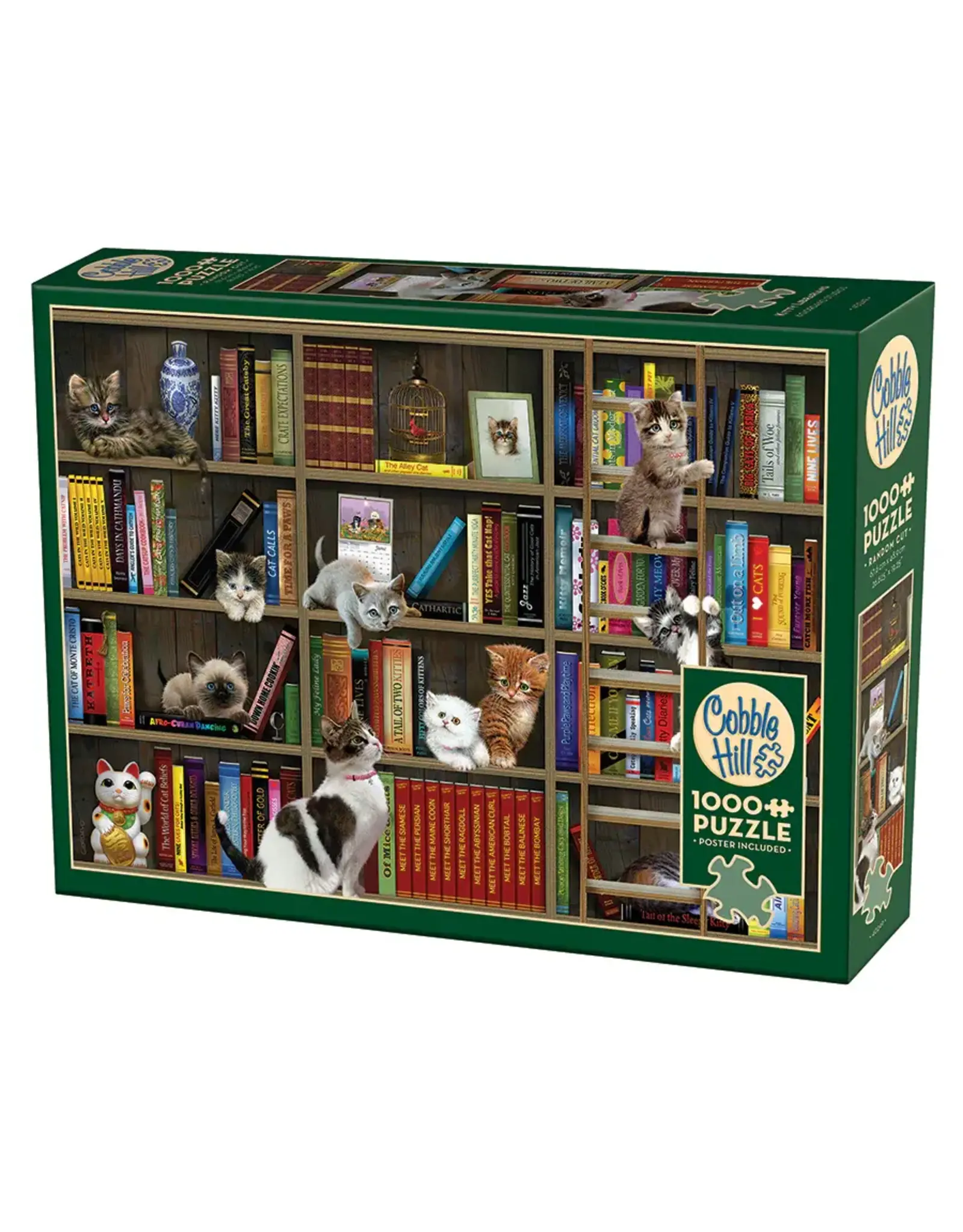 Cobble Hill Kitty Librarians 1000pc