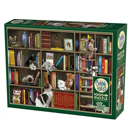 Cobble Hill Kitty Librarians 1000pc