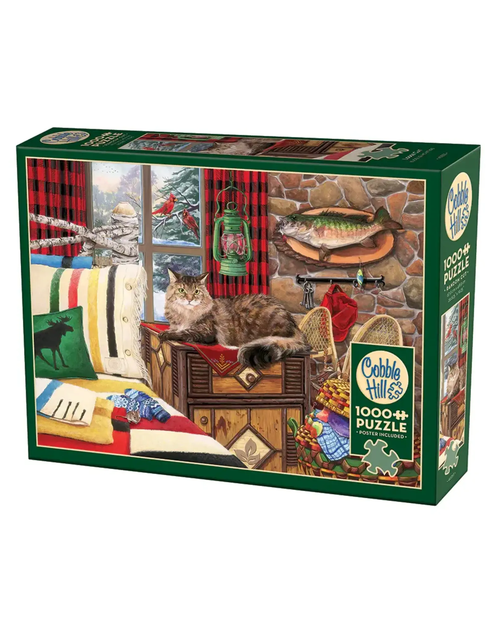 Cobble Hill Lodge Cat 1000pc