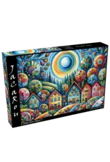 JaCaRou Puzzles Lovely Colorful Village 1000pc