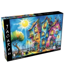 JaCaRou Puzzles Meowtiful Night 1000pc