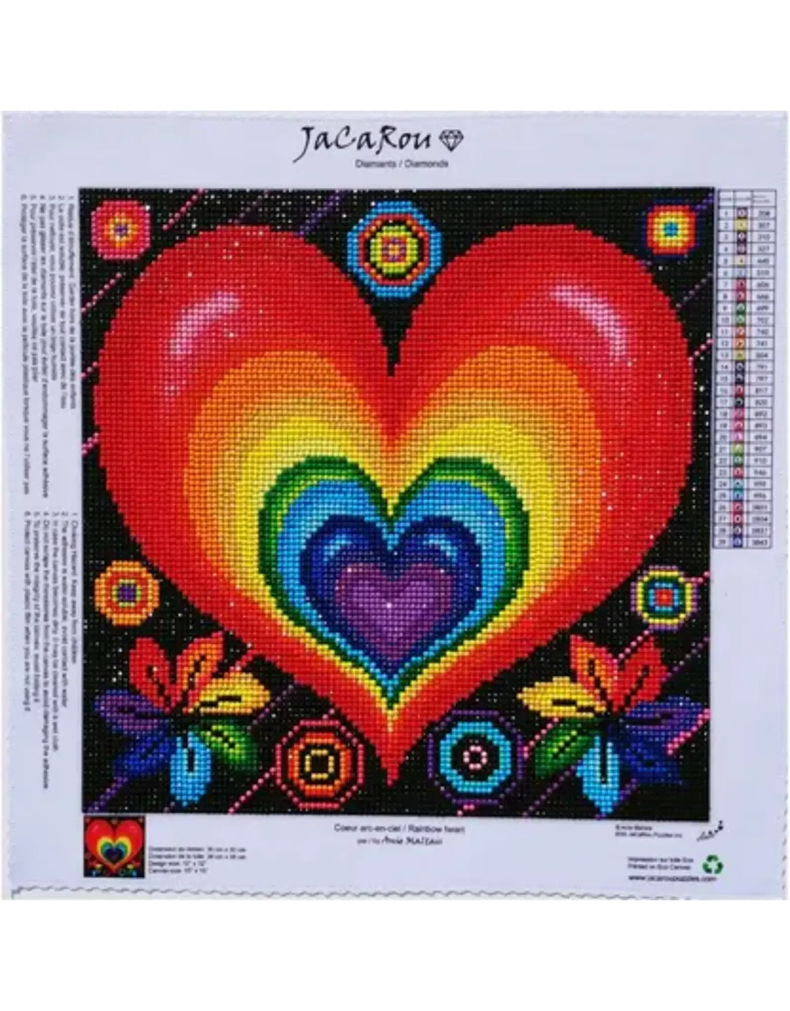 Diamond Painting - Rainbow Heart