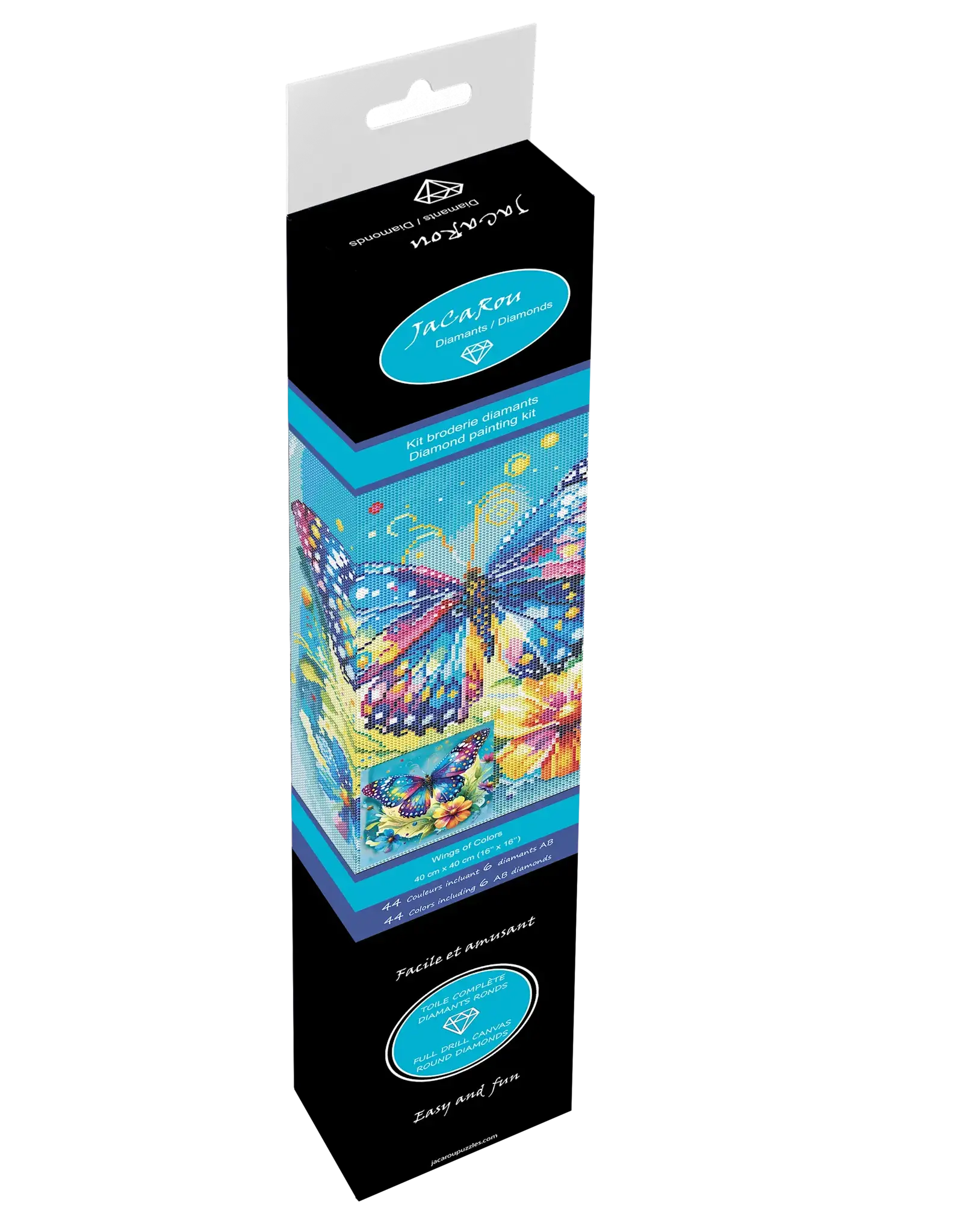 JaCaRou Puzzles Diamond Painting - Wings of Colors