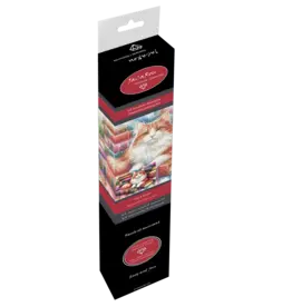 JaCaRou Puzzles Diamond Painting - Cat & Books