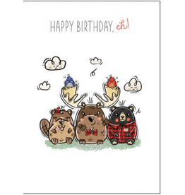 Squibbles Party Of Five Card