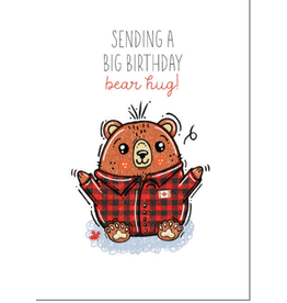 Squibbles Birthday Bear Hug Card