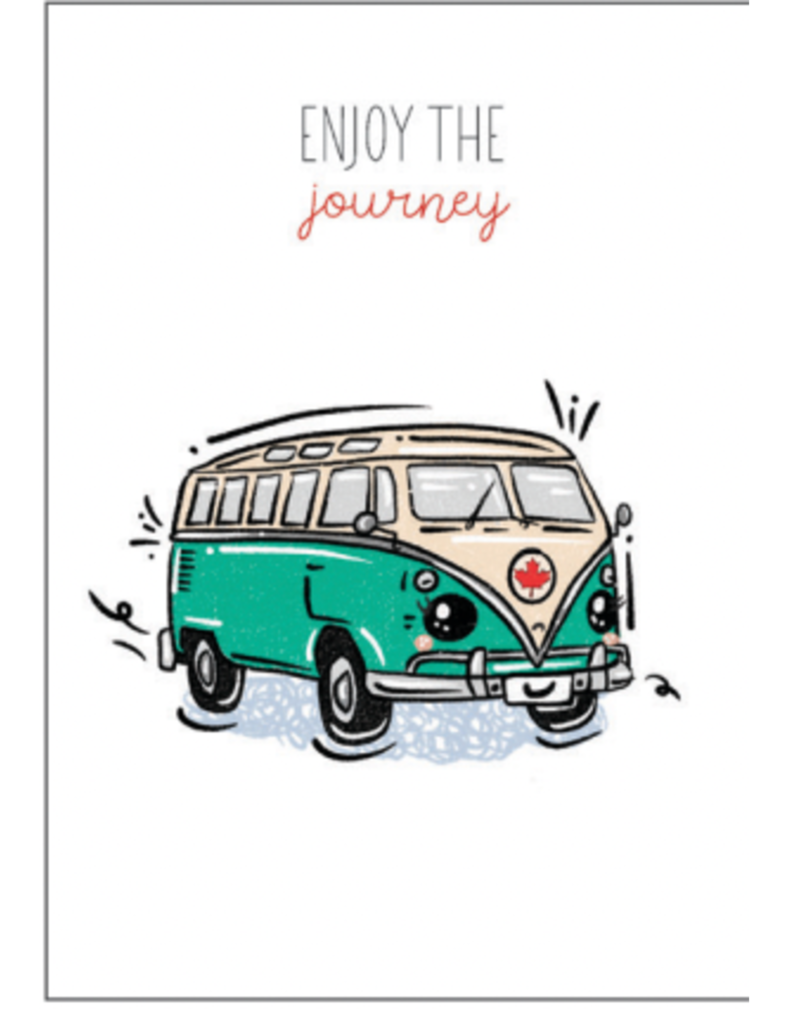 Squibbles Enjoy The Journey Card