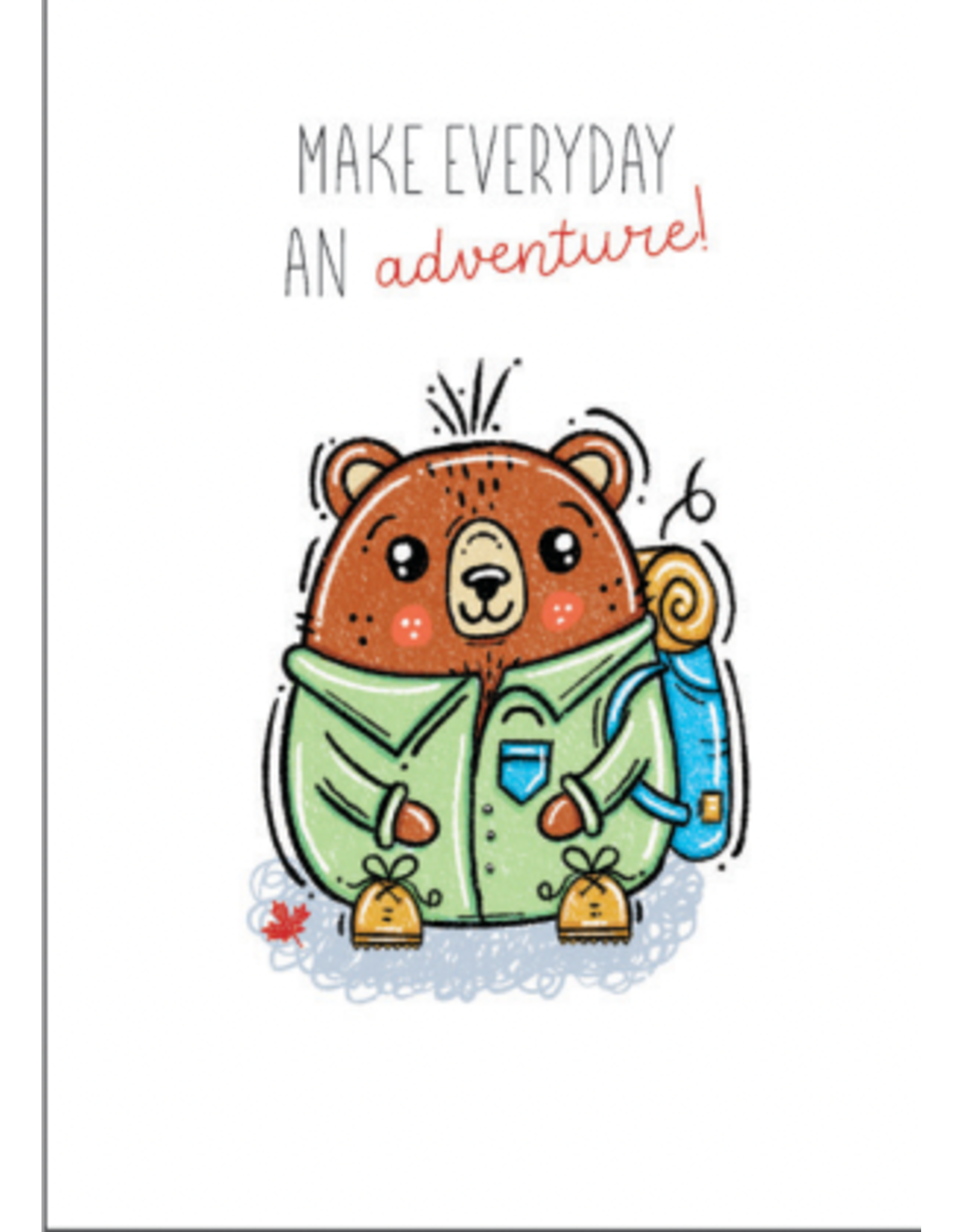 Adventure Bear Card