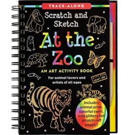 Peter Pauper Press At the Zoo Scratch and Sketch