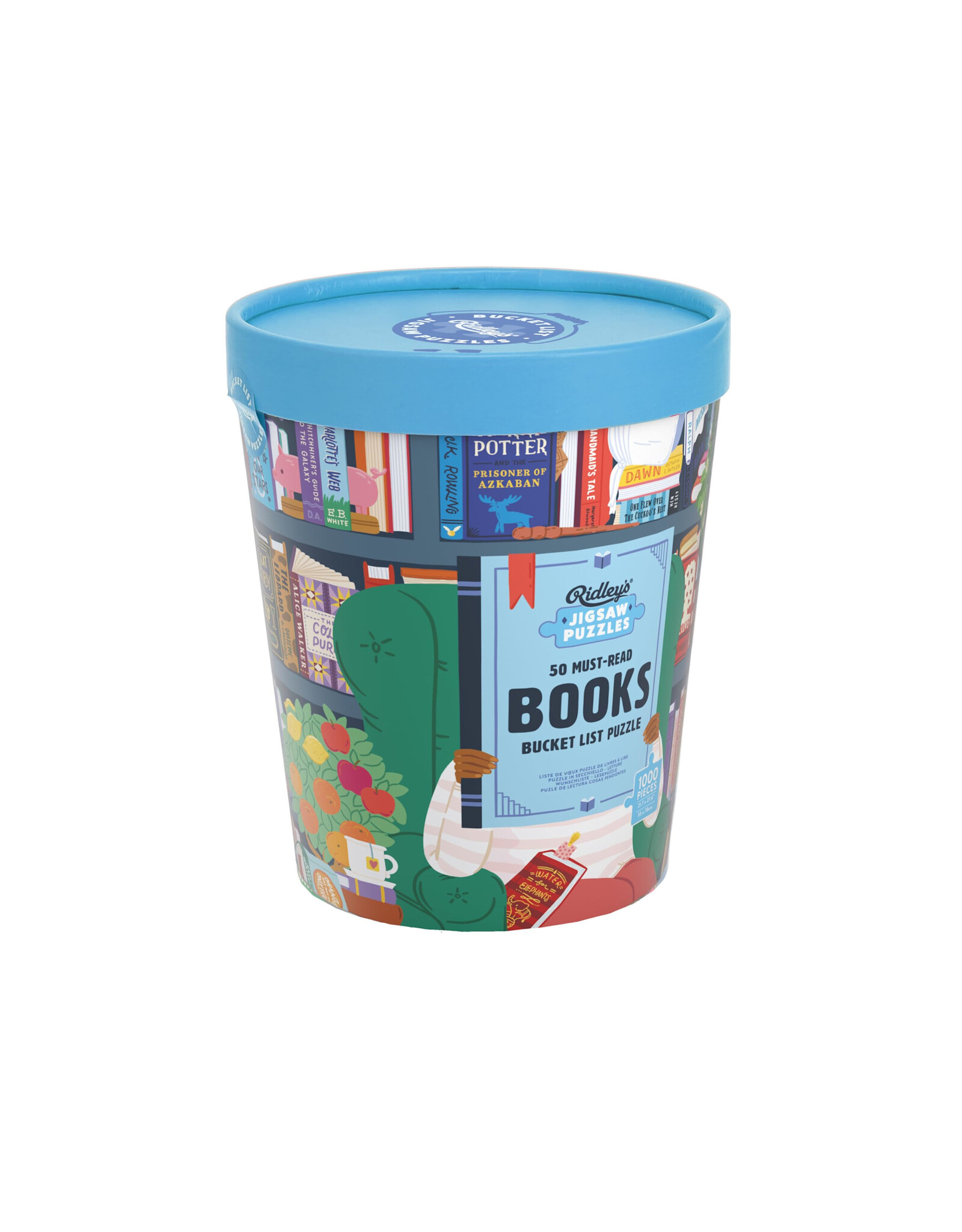 50 Must-Read Books of the World Bucket List 1000pc