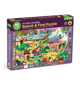 Mudpuppy The Great Outdoors 64 Pc Search and Find Puzzle