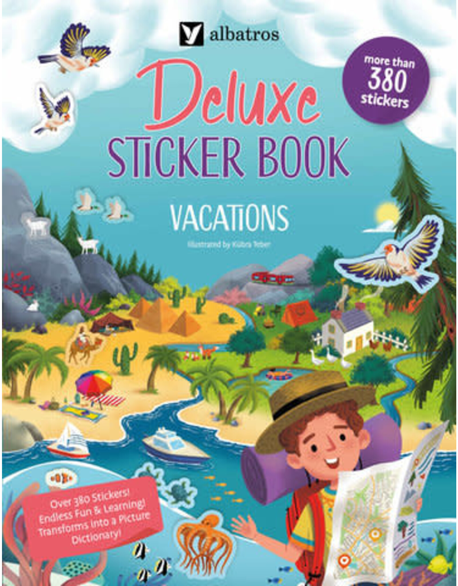 Vacations Deluxe Sticker Book
