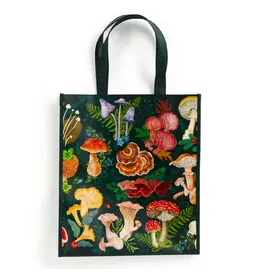 World of Mushrooms Reusable Shopping Bag
