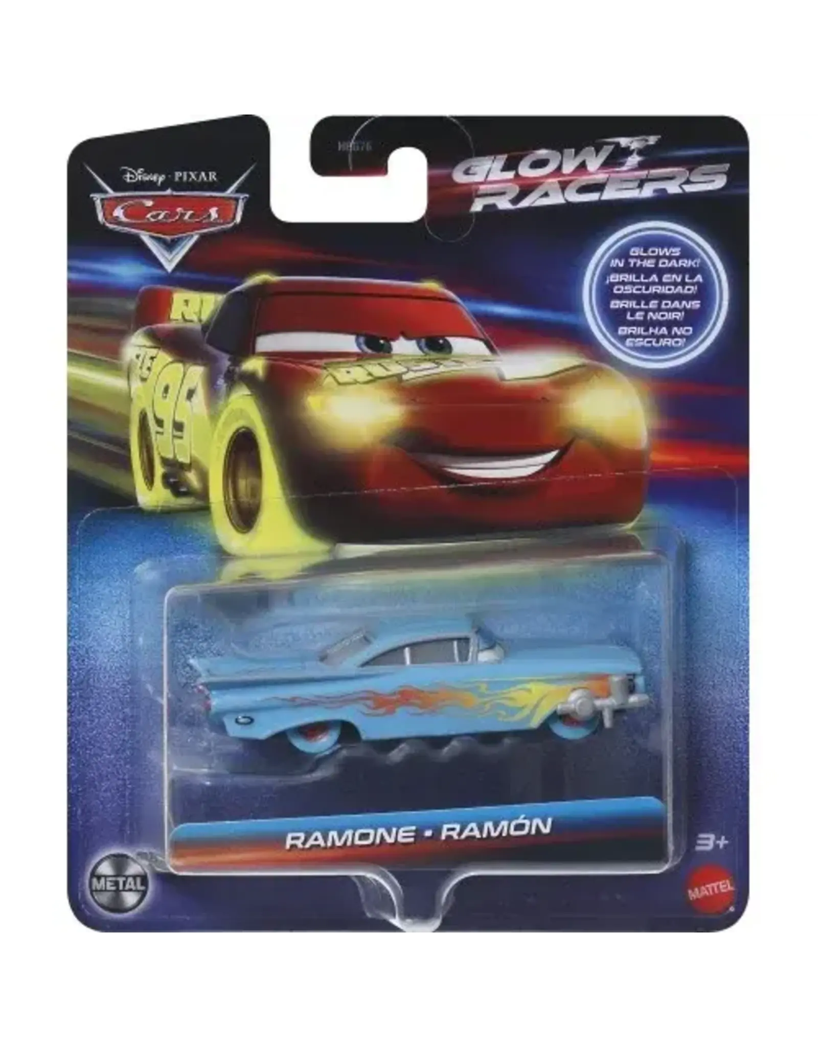 Mattel Cars Glow in the Dark Racers Vehicle - Ramone