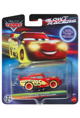 Mattel Cars Glow in the Dark Racers Vehicle - Lightning McQueen