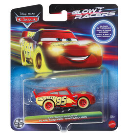 Mattel Cars Glow in the Dark Racers Vehicle - Lightning McQueen
