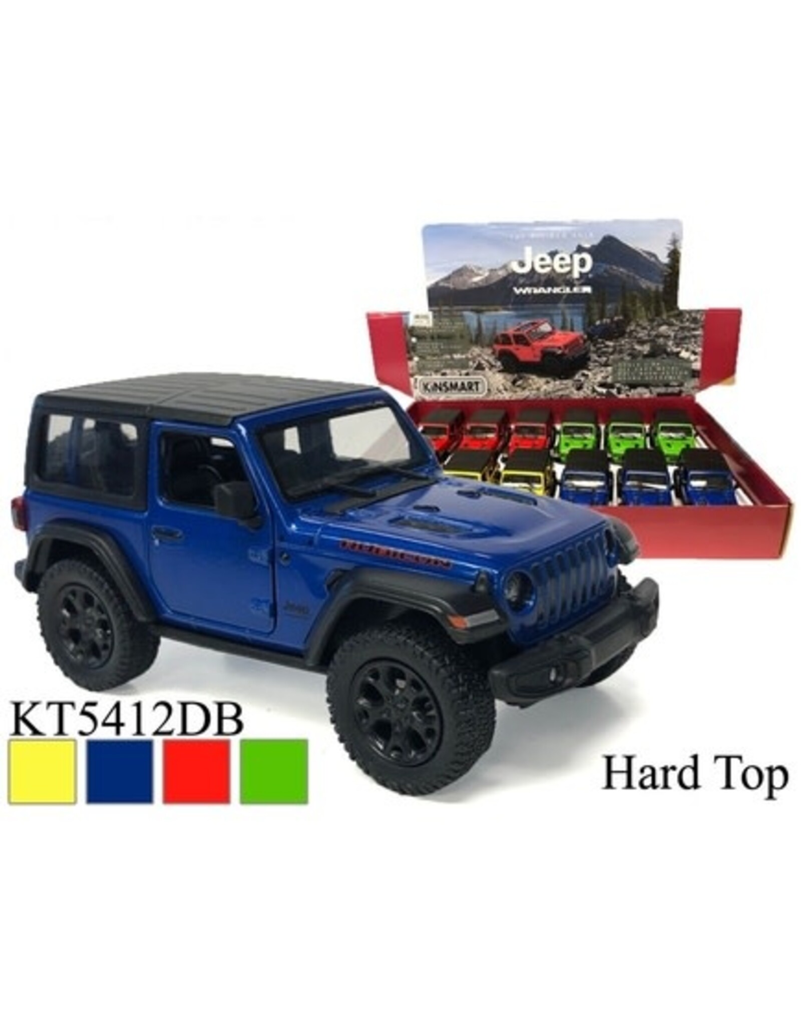 Die Cast 5" 2018 Jeep Wrangler Hard Top