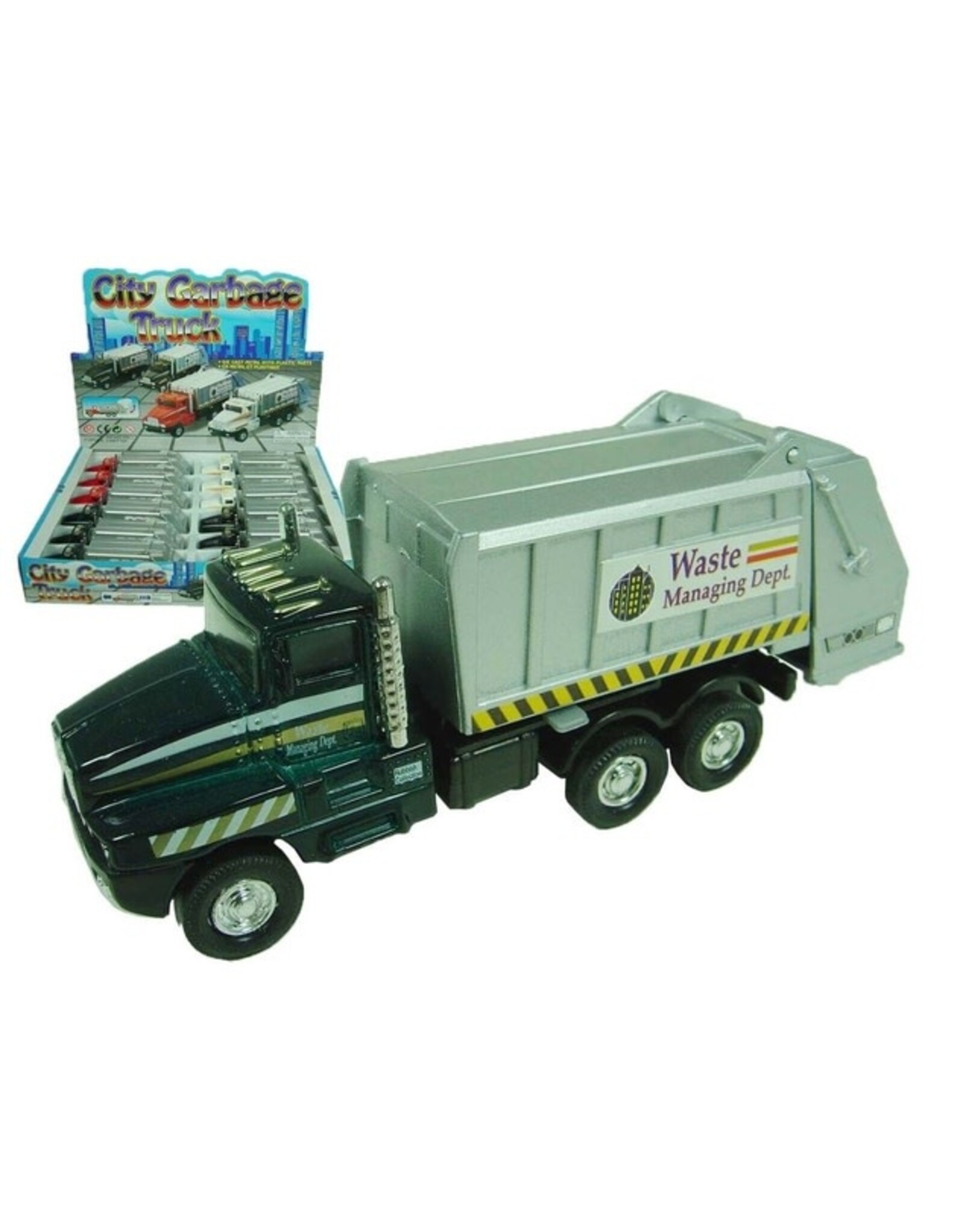 Die Cast City Garbage Truck