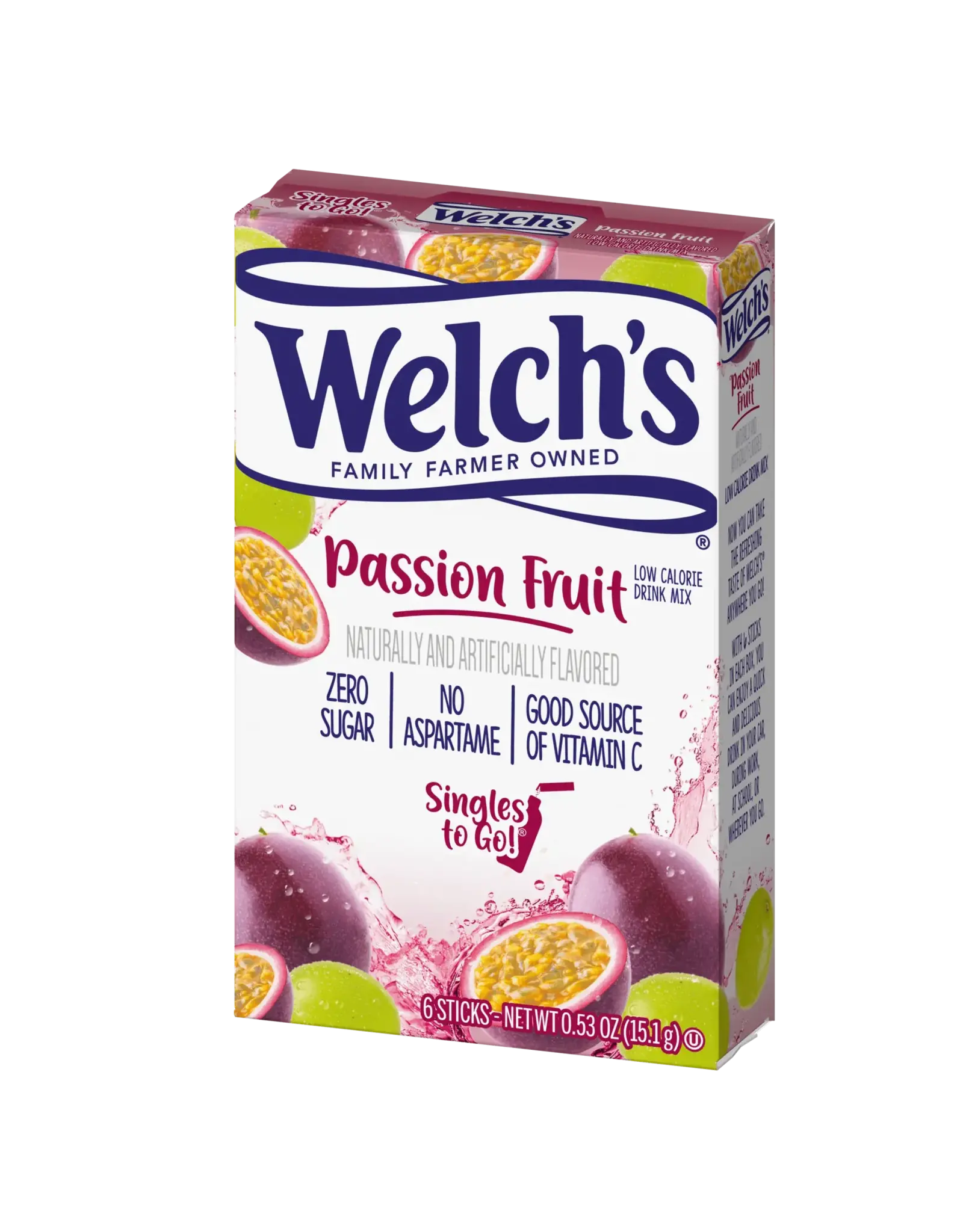 Welch's Passion Fruit Singles Drink Mix