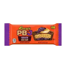 Hershey's Reese's PB&J Grape King Size 2pk Big Cup 2.8oz